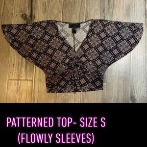 Cute patterned top